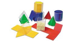 Geometriske kroppe og net, 16 dele