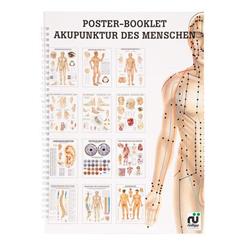 Mini plakatbogen Akupunktur af mennesker