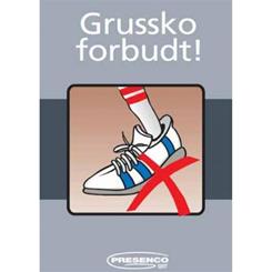 Forbudsskilt GRUSSKO